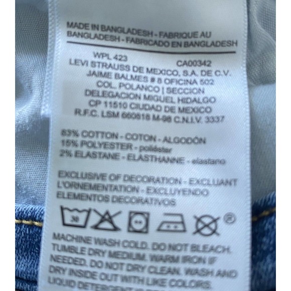 Women’s Signature Levi Strauss Modern Bootcut Flattering Fit Size 14 - Picture 6 of 7